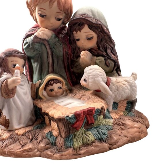 Jody Bergsma Nativity Figurine Christmas Scene Vintage Limited Edition 461/2500 - Picture 7 of 16